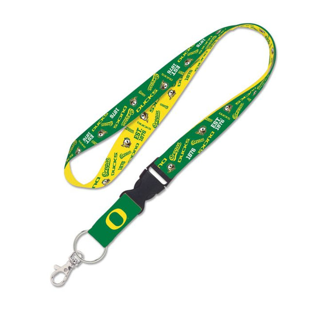 Cordón SCATTERPRINT de Oregon Ducks con hebilla desmontable de 1"