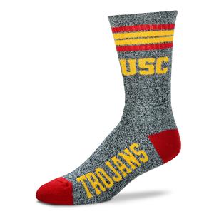 USC Trojans - Marbled 4 Stripe Deuce LARGE