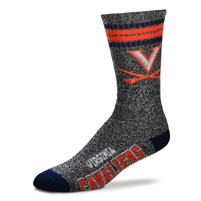 Virginia Cavaliers - Marbled 4 Stripe Deuce LARGE