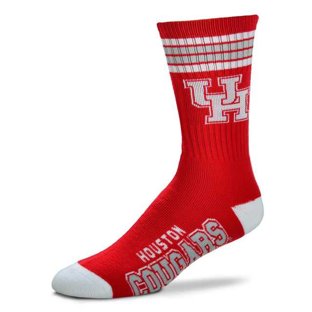 Houston Cougars - Camiseta de 4 rayas de Deuce GRANDE