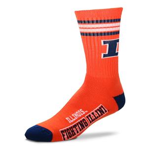 Illinois Fighting Illini - Deuce de 4 rayas GRANDE