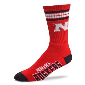 Nebraska Cornhuskers - Deuce de 4 rayas GRANDE