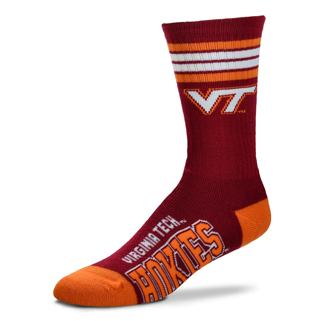 Virginia Tech Hokies - Camiseta de 4 rayas Deuce GRANDE