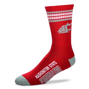 Washington State Cougars - 4 Stripe Deuce LARGE