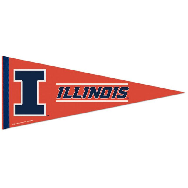 Illinois Fighting Illini Premium Pennant 12" x 30"