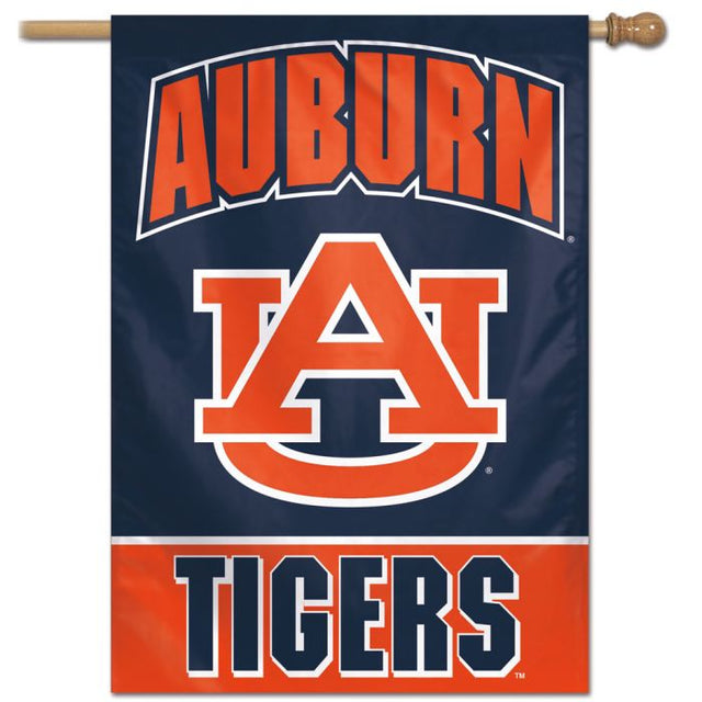 Bandera vertical de los Auburn Tigers de 28" x 40"