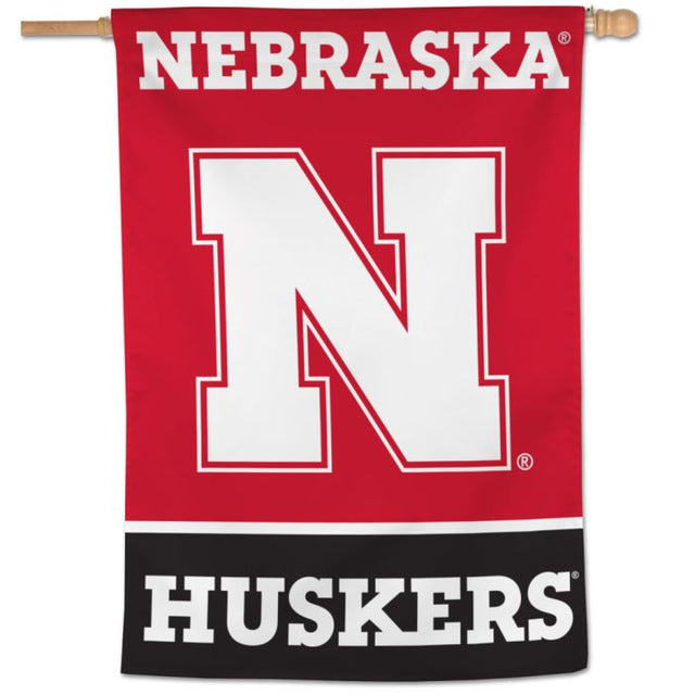 Nebraska Cornhuskers Vertical Flag 28" x 40"