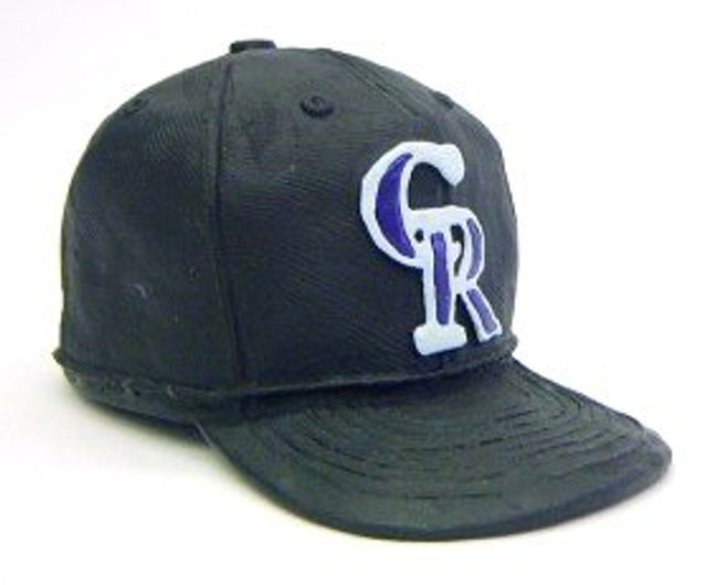 Gorra de béisbol de cerámica de los Colorado Rockies CO