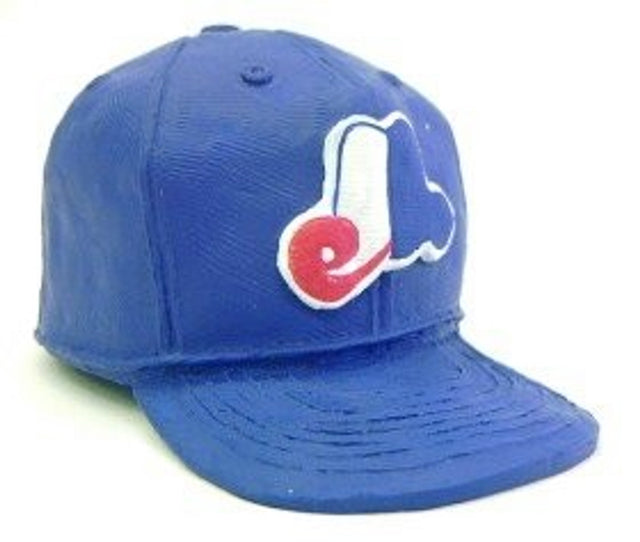 Gorra de béisbol de cerámica de los Expos de Montreal