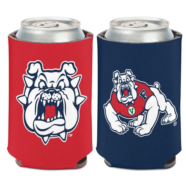 Enfriador de lata de dos colores de Fresno State Bulldogs, 12 oz.