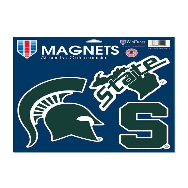 Michigan State Spartans Vinyl Magnet 11" x 11"