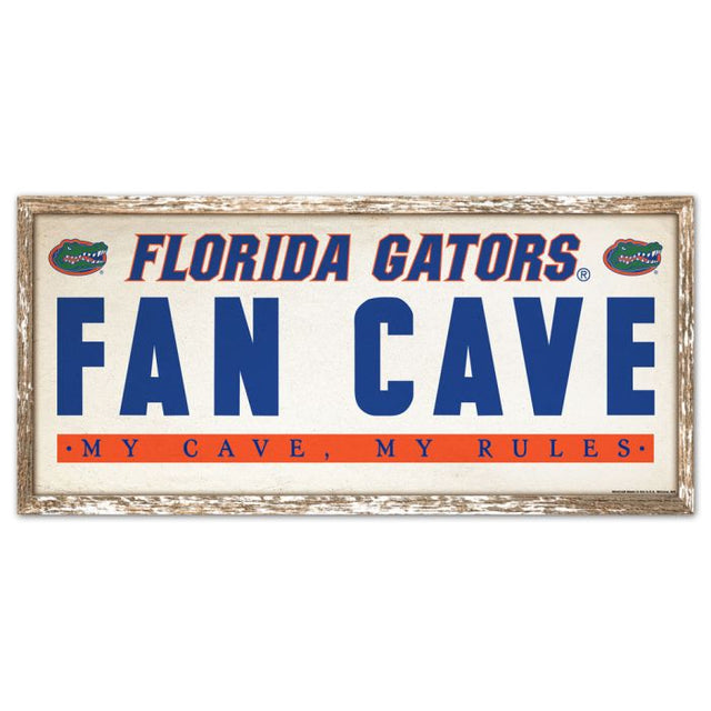 Florida Gators Wood Sign 8" x 17"