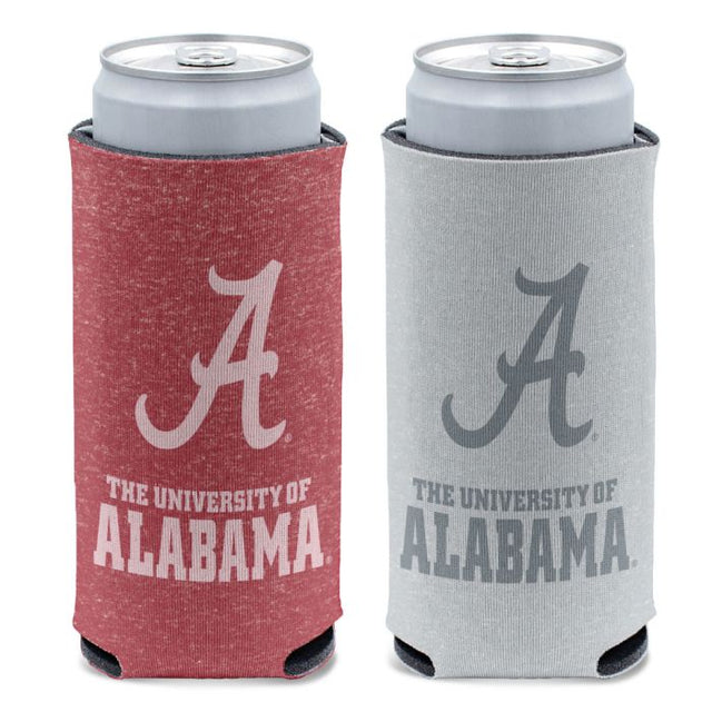 Enfriador de latas delgado de 12 oz Alabama Crimson Tide