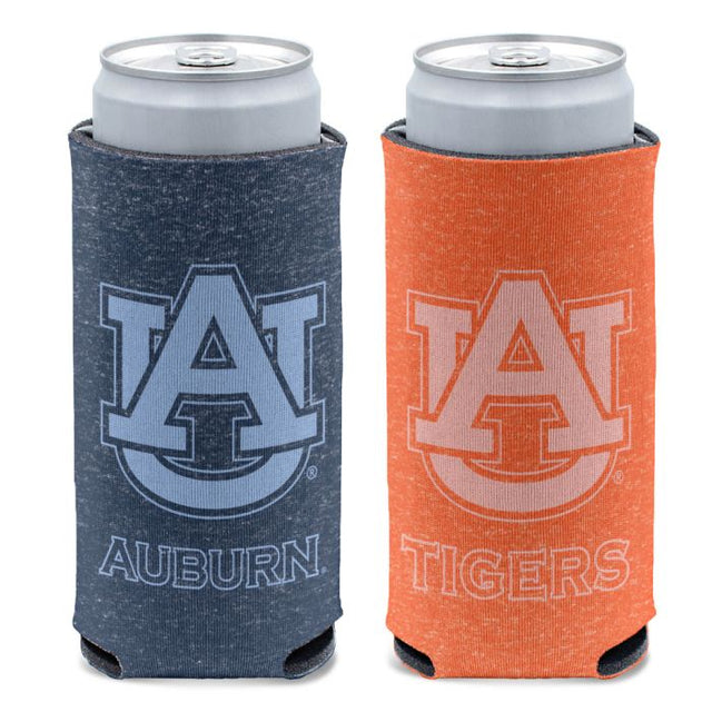 Enfriador de latas delgado de 12 oz de Auburn Tigers