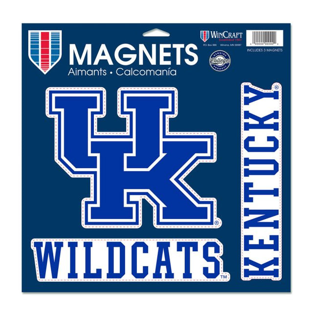 Imán de vinilo de Kentucky Wildcats de 11" x 11"