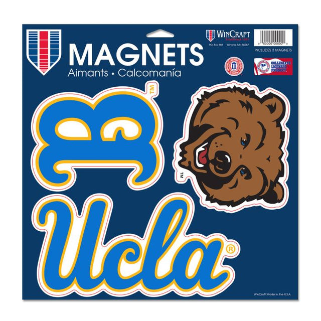 Imán de vinilo de los Bruins de UCLA de 11" x 11"