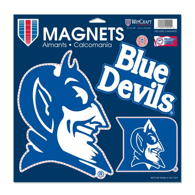 Imán de vinilo de los Duke Blue Devils de 11" x 11"