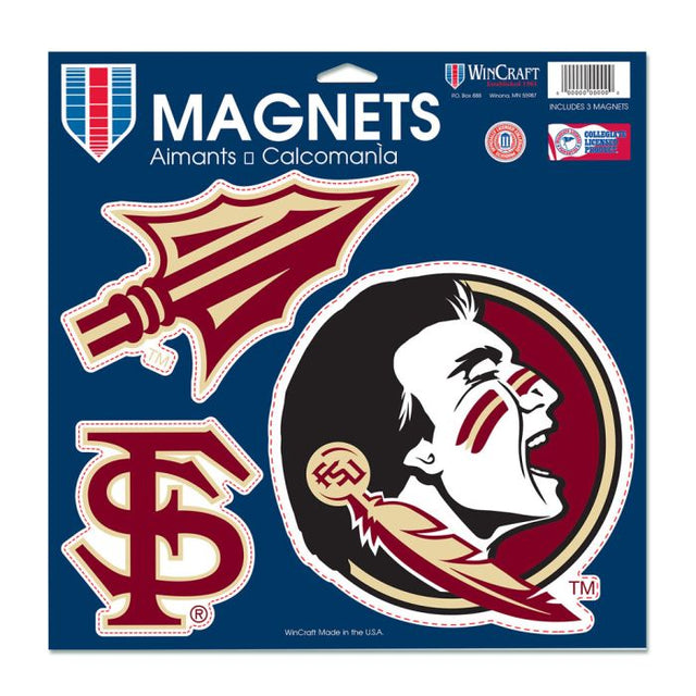 Florida State Seminoles Vinyl Magnet 11" x 11"