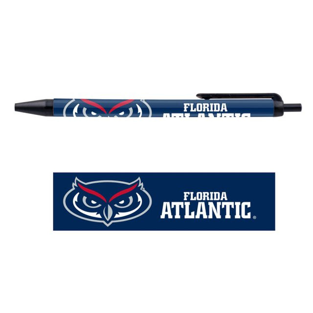 Paquete de 5 bolígrafos Florida Atlantic Owls