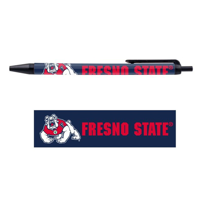 Paquete de 5 bolígrafos de los Bulldogs de Fresno State