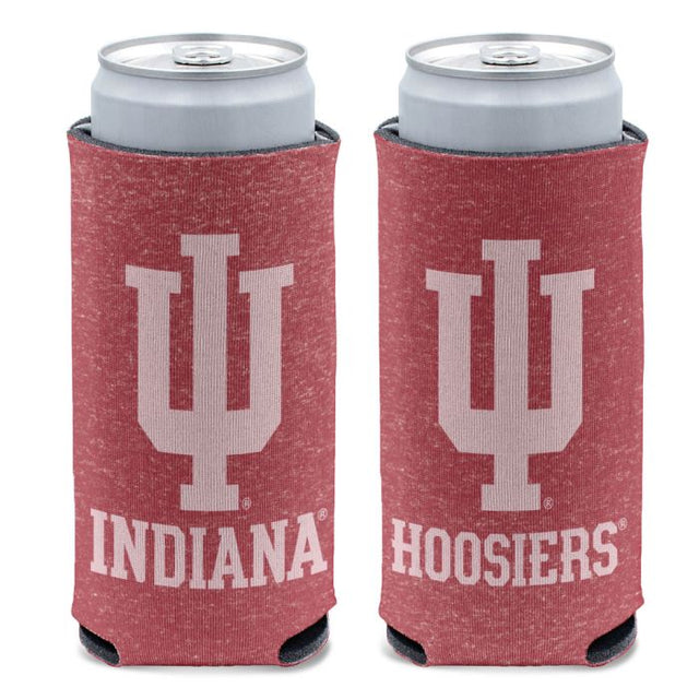 Enfriador de latas delgado de 12 oz de Indiana Hoosiers