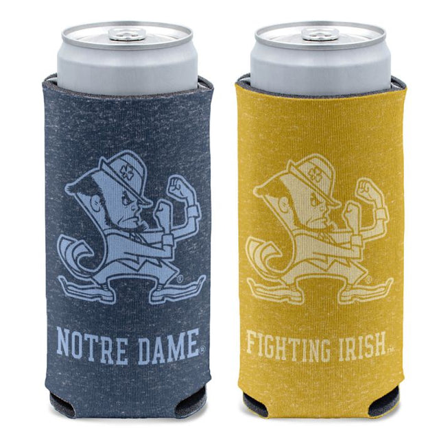 Enfriador de latas delgado de 12 oz de Notre Dame Fighting Irish