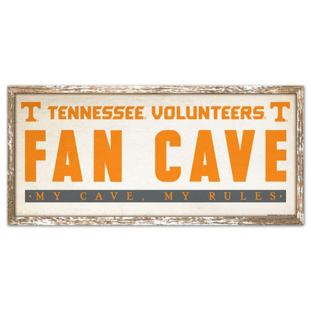 Tennessee Volunteers Wood Sign 8" x 17"