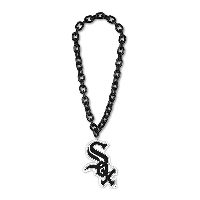 Collar con cadena de gran fanático de los White Sox de Chicago