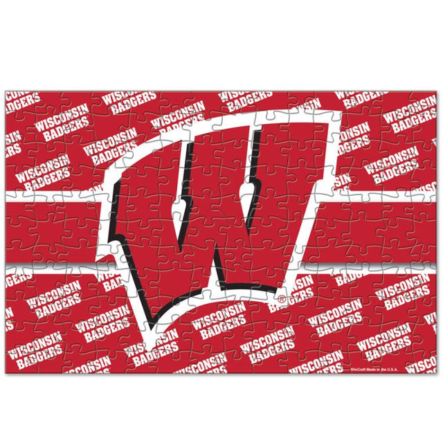 Rompecabezas de 150 piezas de Wisconsin Badgers en caja