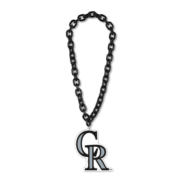 Colorado Rockies Necklace Big Fan Chain