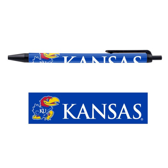 Paquete de 5 bolígrafos de los Kansas Jayhawks