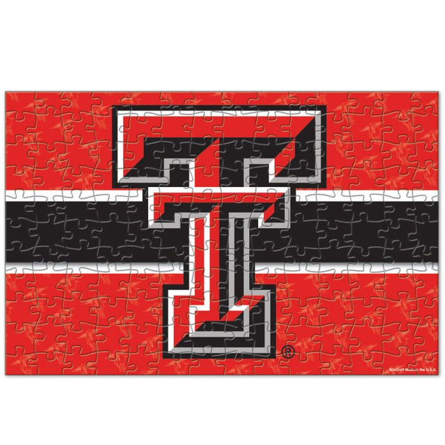 Rompecabezas de 150 piezas de los Texas Tech Red Raiders en caja