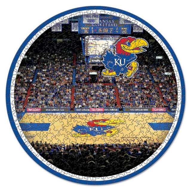 Rompecabezas de 500 piezas en caja del estadio Kansas Jayhawks