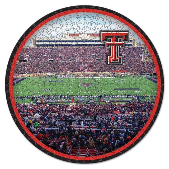 Rompecabezas de 500 piezas en caja del estadio Texas Tech Red Raiders