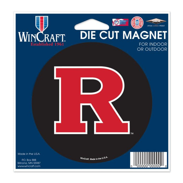 Rutgers Scarlet Knights Die Cut Magnet 4.5" x 6"