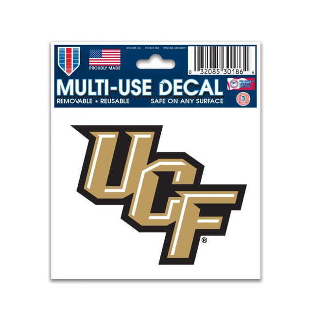 Calcomanía multiusos de los UCF Knights de 3" x 4"