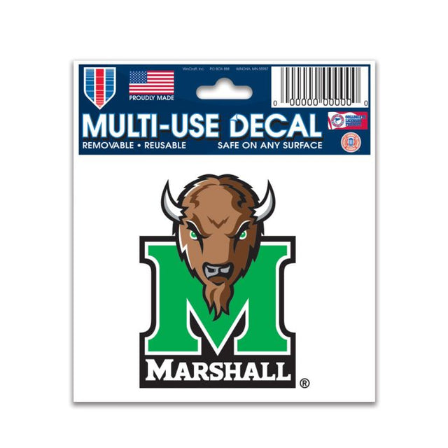 Marshall Thundering Herd 多用途贴花 3 英寸 x 4 英寸