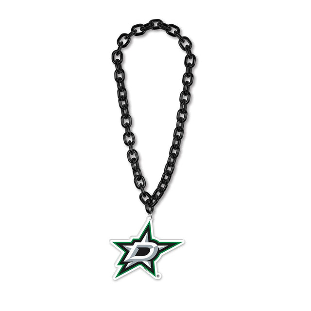 Collar con cadena de fans grande de los Dallas Stars