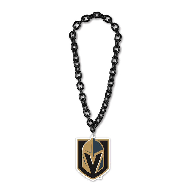 Collar con cadena de abanico grande de los Vegas Golden Knights