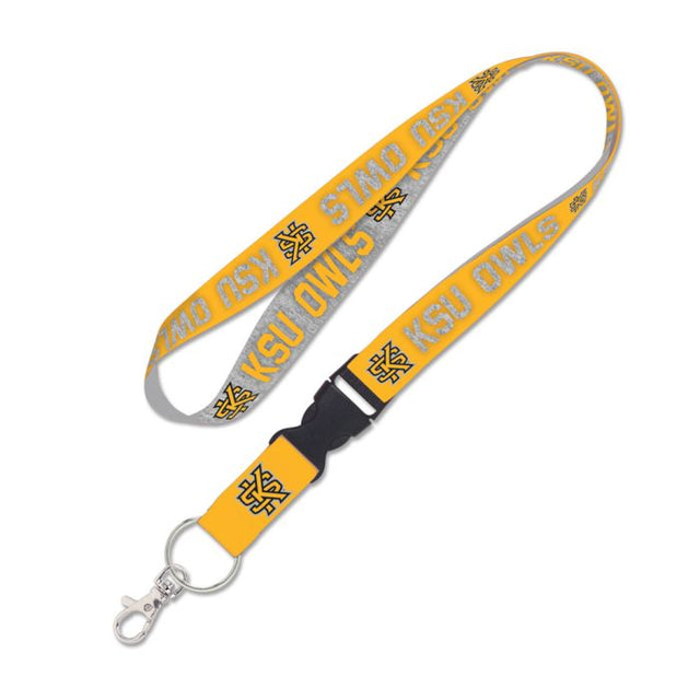 Kennesaw State Owls Lanyard w/detachable buckle 1"