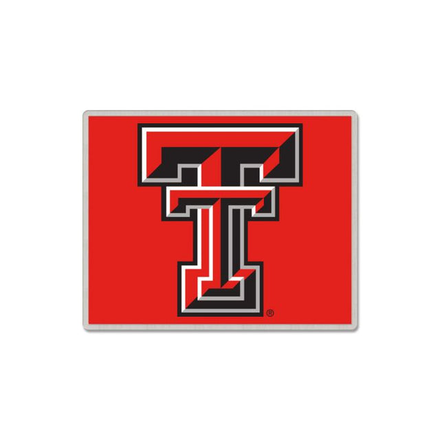 Tarjeta de joyería con pin de colección de los Texas Tech Red Raiders