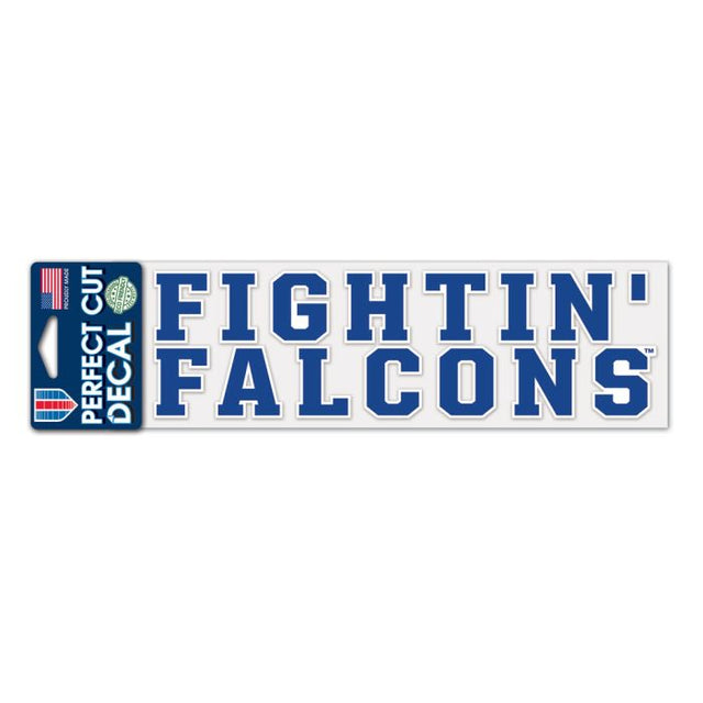 Air Force Falcons Mascot Perfect Cut Decals 3" x 10"