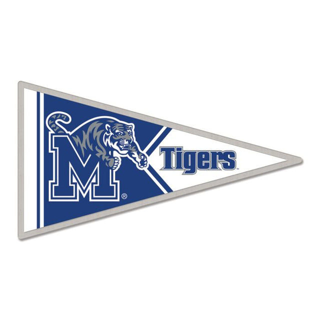 Tarjeta de joyería con pin de colección con el BANDERÍN de los Memphis Tigers