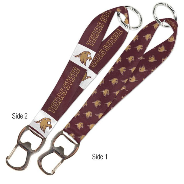 Texas State Bobcats Keystrap Bottle Opener