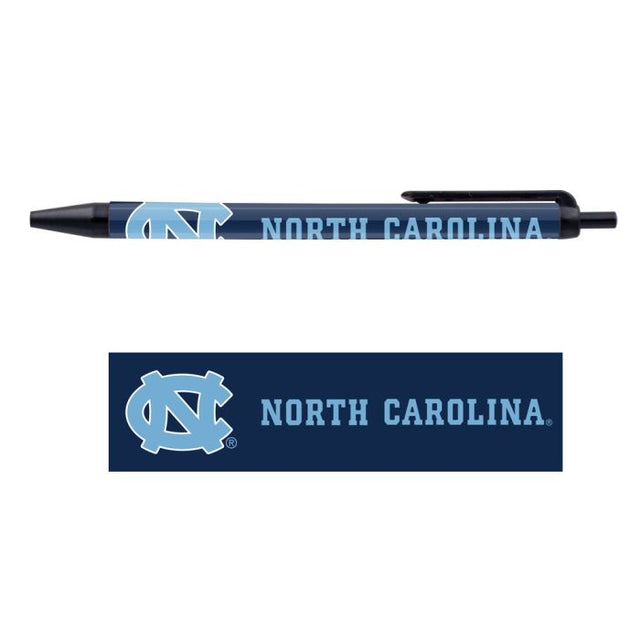 Paquete de 5 bolígrafos de los Tar Heels de Carolina del Norte