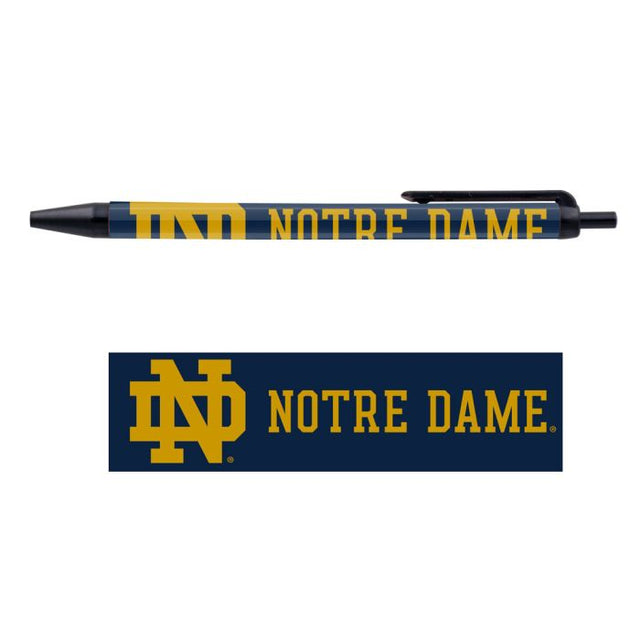 Lote de 5 bolígrafos de Notre Dame Fighting Irish