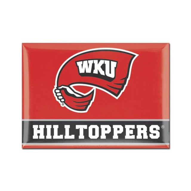 Western Kentucky Hilltoppers Metal Magnet 2.5" x 3.5"