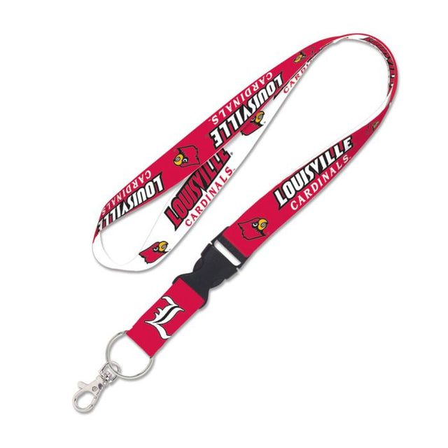 Louisville Cardinals Lanyard w/detachable buckle 1"