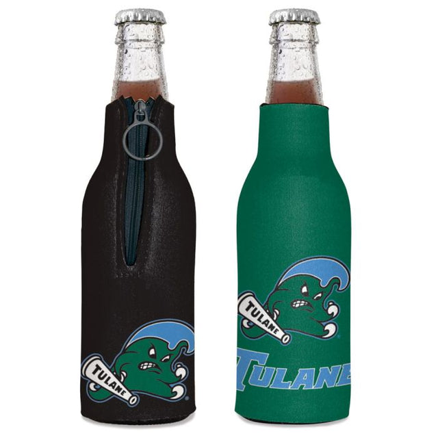 Tulane Green Wave Bottle Cooler