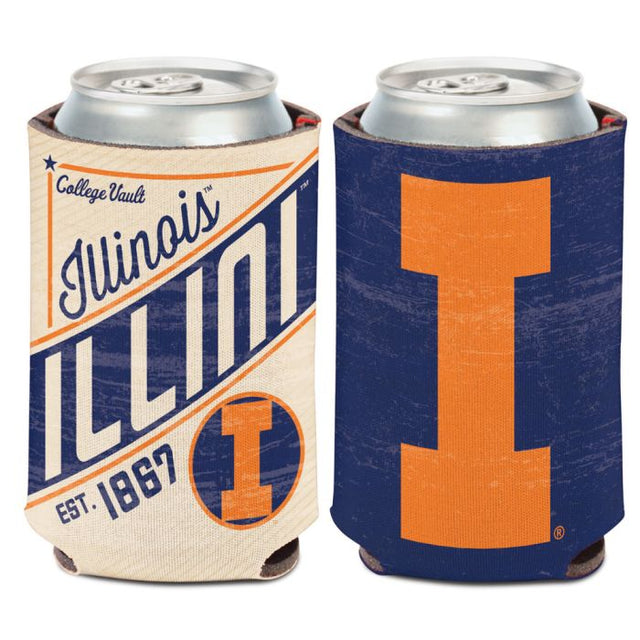 Illinois Fighting Illini /College Vault Can Cooler 12 oz.